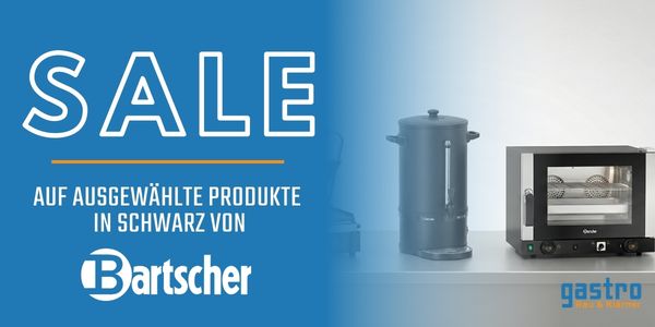 Bartscher Neuheiten in Schwarz - Jetzt im Angebot