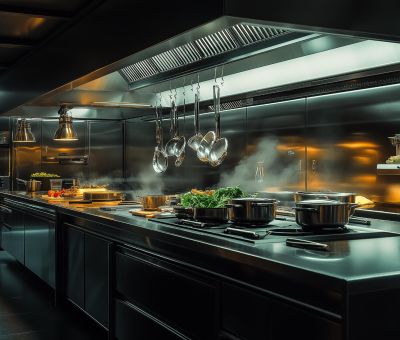 Edelstahlmöbel und -module für die anspruchsvolle Gastroküche