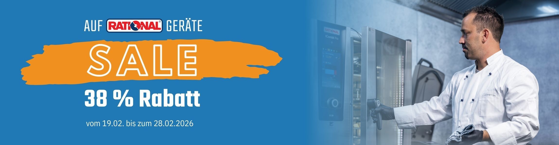 RATIONAL Geräte 38% Rabatt
